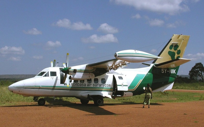 Flugsafari, Fly in,  in Kenia