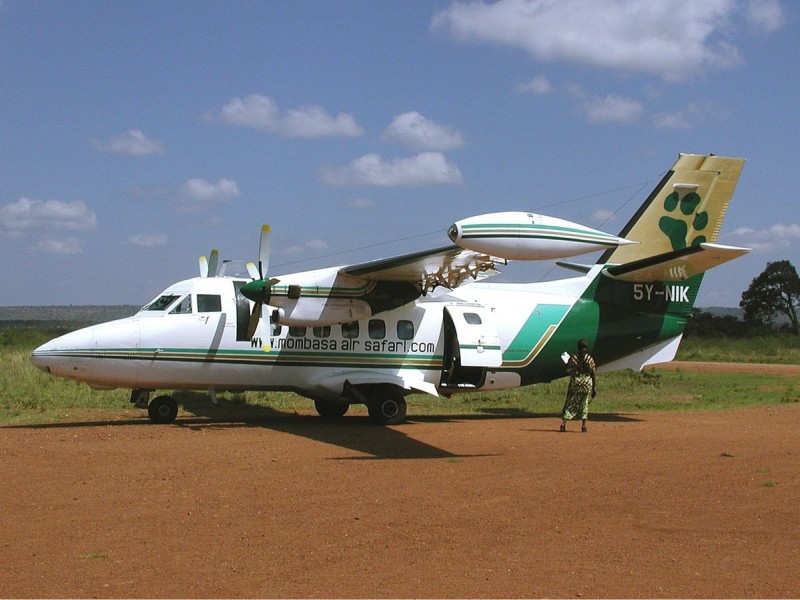Flugsafari in Kenia