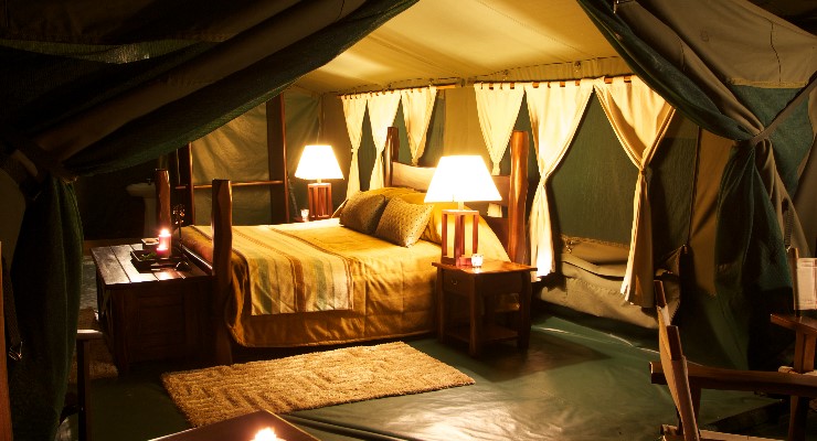 Masai Mara Entim Camp - Die Zelte